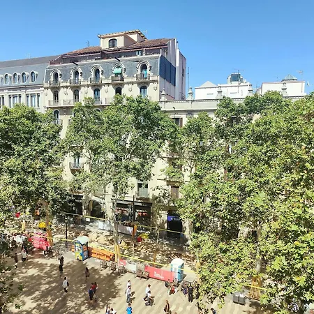 Gorgeous Views Over La Rambla. Very Bright R.a. * Barcelona