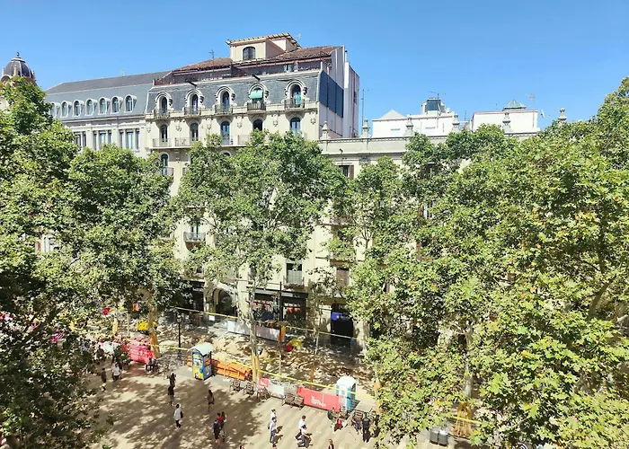 Apartment Gorgeous Views Over La Rambla. Very Bright R.a. *