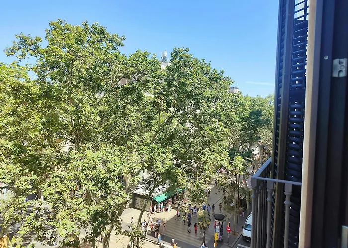 Gorgeous Views Over La Rambla. Very Bright R.a. Apartment Barcelona
