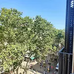 Gorgeous Views Over La Rambla. Very Bright R.a. *